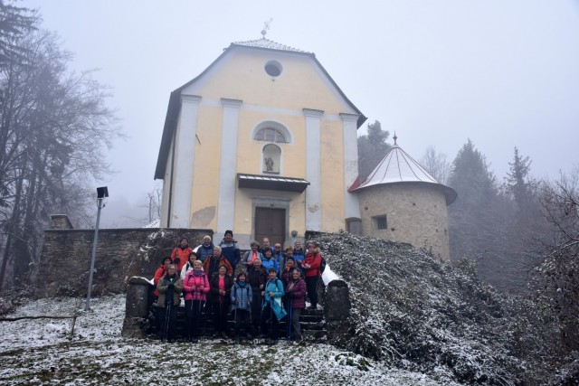 Smledniški (Stari) grad 9.12.2023 - foto