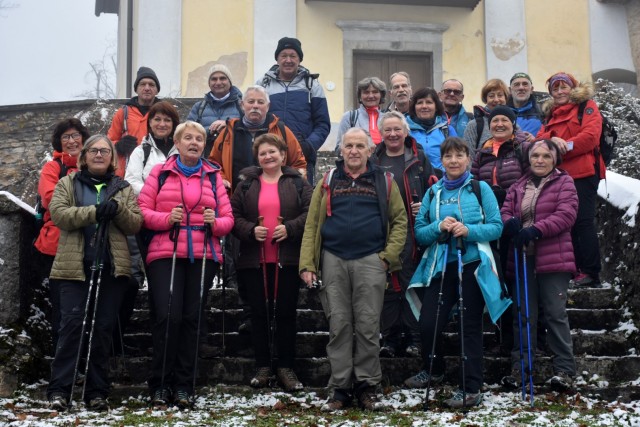 Smledniški (Stari) grad 9.12.2023 - foto