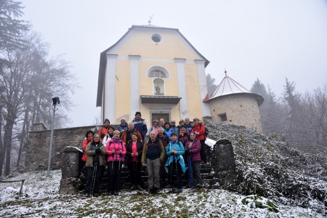 Smledniški (Stari) grad 9.12.2023 - foto