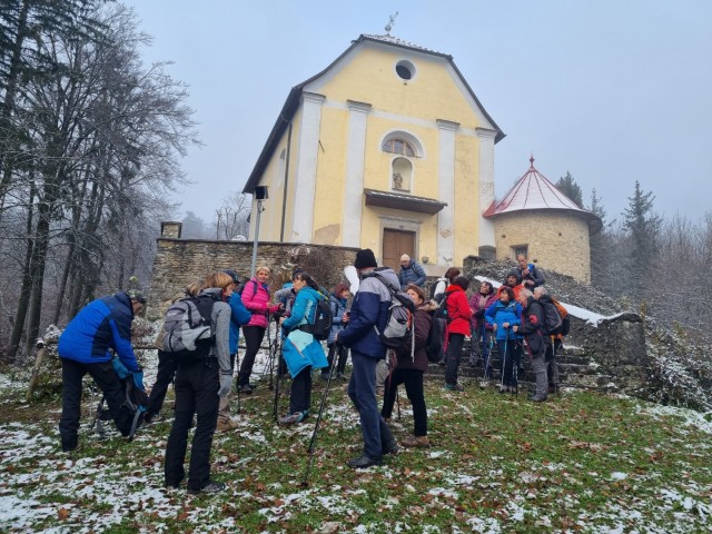 Smledniški (Stari) grad 9.12.2023 - foto