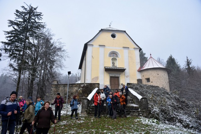 Smledniški (Stari) grad 9.12.2023 - foto