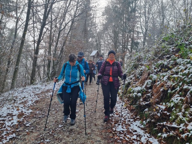 Smledniški (Stari) grad 9.12.2023 - foto