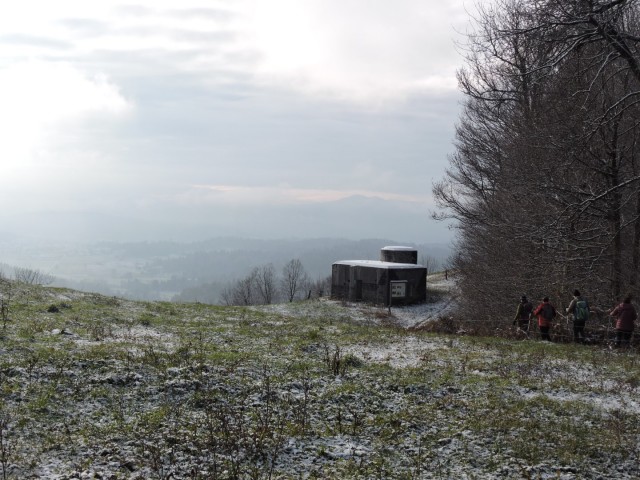 Rupnikova linija nad Zaplano 14.12.2024 - foto