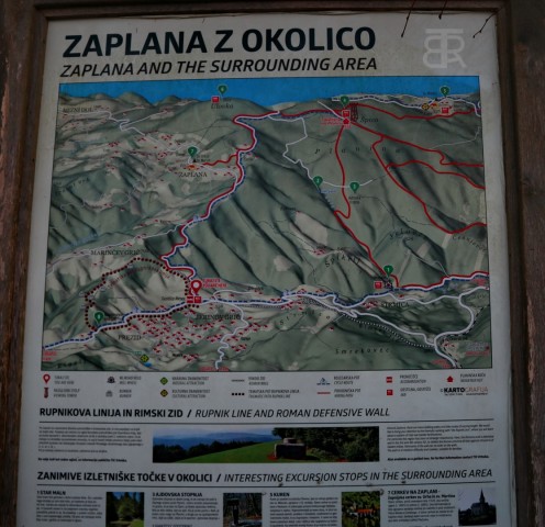 Rupnikova linija nad Zaplano 14.12.2024 - foto