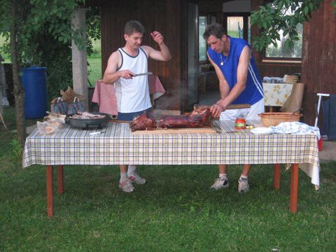 Košarka-piknik - foto