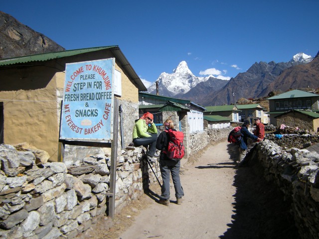 Namce-Bazar hotel-Everest - foto