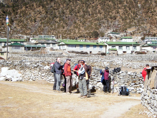 Namce-Bazar hotel-Everest - foto