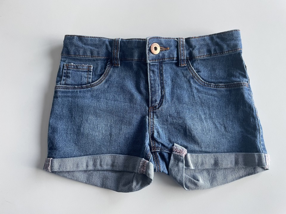 Kratke jeans hlače 128-134