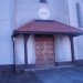 Vhod v evangeličansko cerkev v Selu na Goričkem