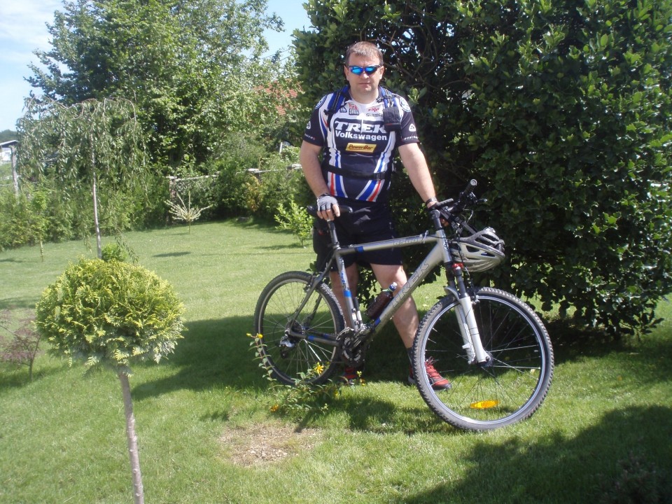Tik pred odhodom proti Donački gori na kateri z MTB kolesom nisem bil že od avgusta2006. S