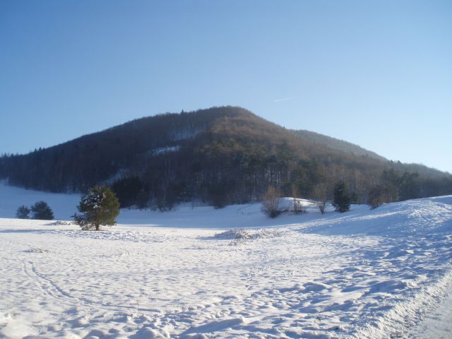 Dreveniška gora 782 m.n.v., 23.12.2011 - foto