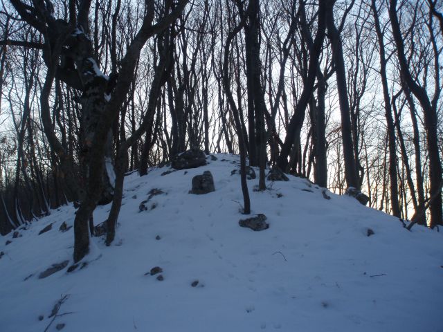 Dreveniška gora 782 m.n.v., 23.12.2011 - foto