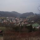...pogled na naselje Ribniško selo...