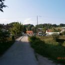 ...pogled preko Dravinje proti centru naselja Zbelovo...