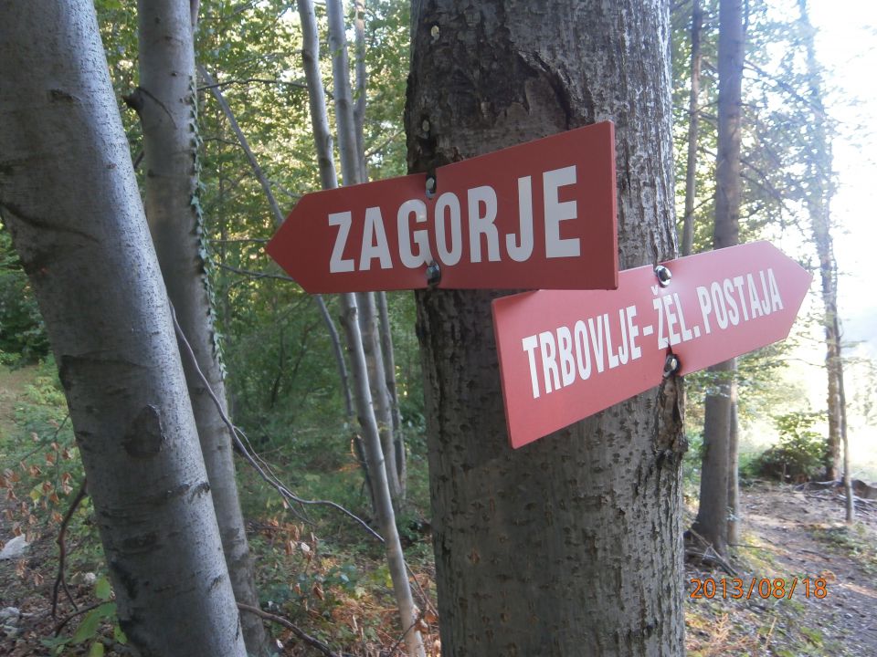 Hrastnik in preko Kuma danes v Zagorje in ne v Trbovlje...