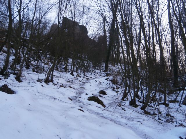 Zbelovski grad, 08.02.2014 - foto
