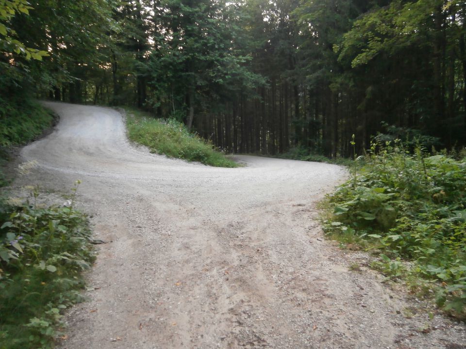 ...desno navzdol, navzgor je Straža na gori, Dramlje...