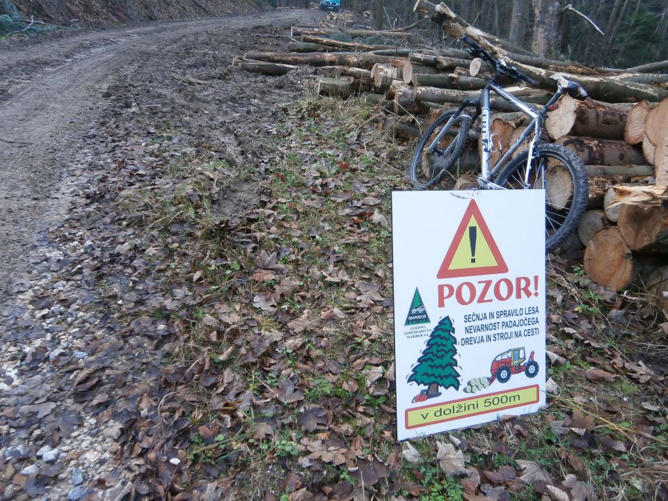 Boč & Plešivec MTB,22.11.2014 - foto povečava