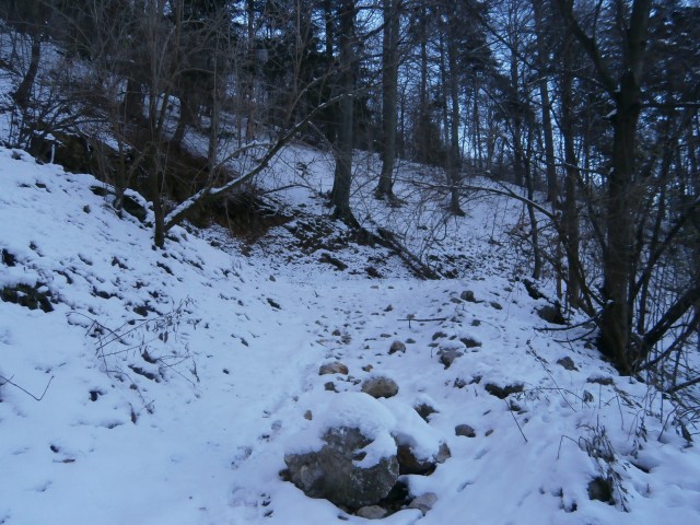 Stara Drevesnica na Boču v snegu 03.12.2017 - foto