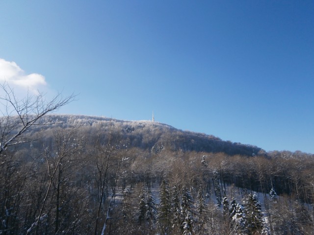 Stara Drevesnica na Boču v snegu 03.12.2017 - foto