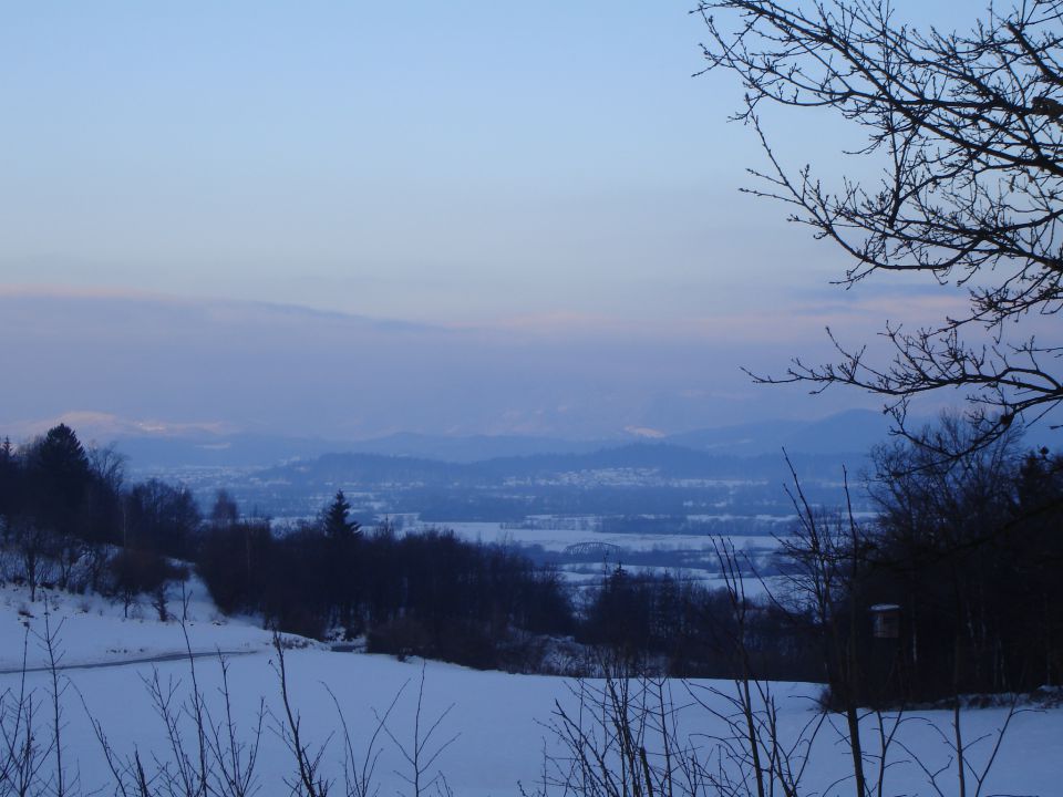 Pogled na Ljubljansko barje
