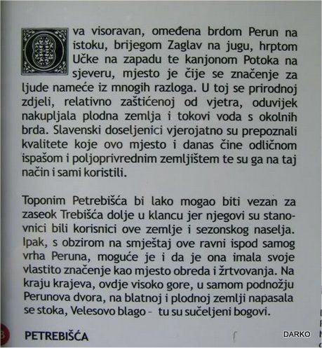 UČKA PERUN TREBIŠČA - foto