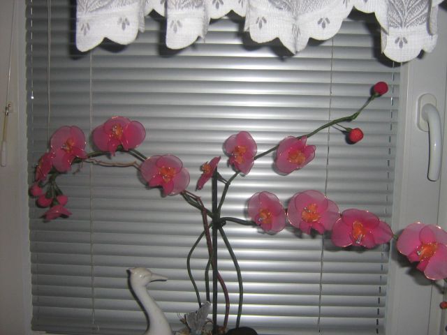 Rože iz najlonk - foto
