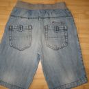 Jeans kratke hlače, elastika v pasu št. 6-7, 166-122, kot nove, 4,5 eur