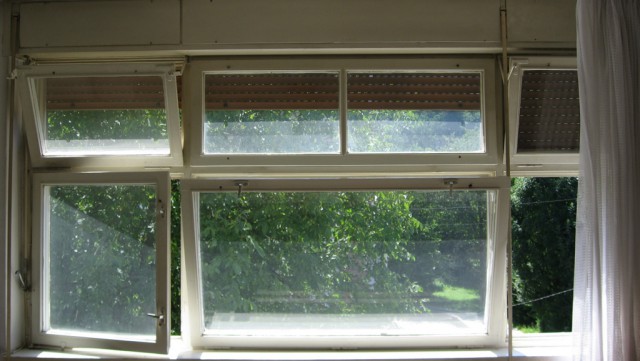 Obnova starih lesenih oken - foto