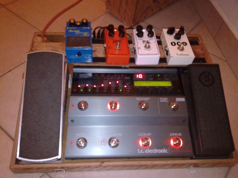 TC Nova System, vintage pedalboard - foto povečava