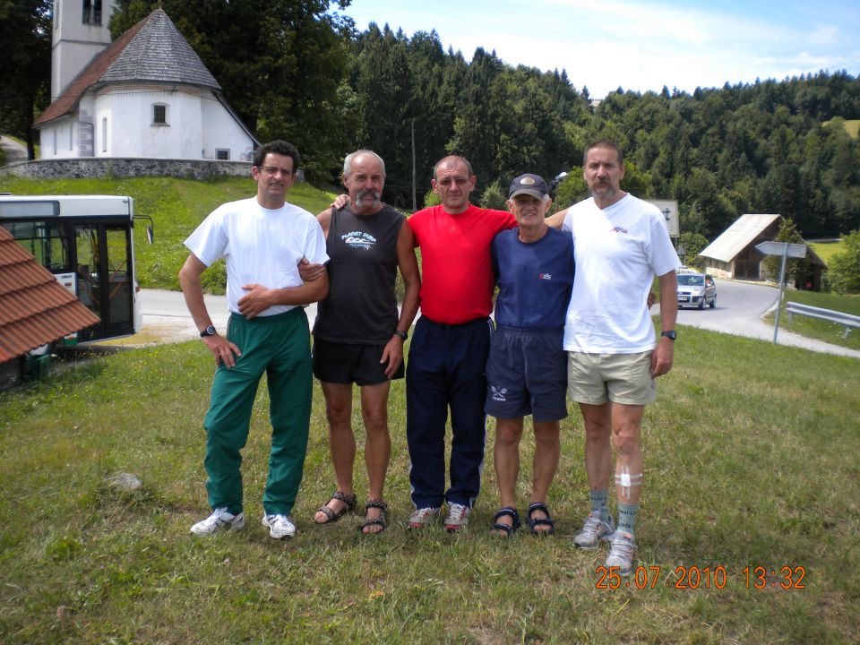 Tek na bevkov vrh - foto povečava