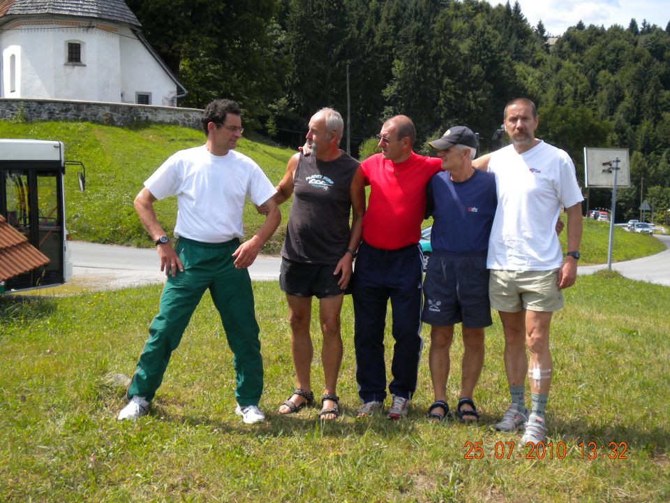 Tek na bevkov vrh - foto povečava