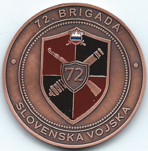 72. brigada, bronast