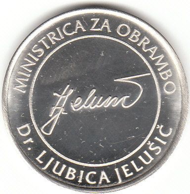 Ljubica Jelušič; srebrn