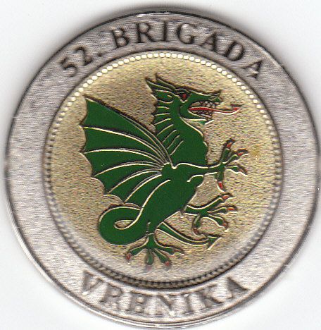 52. brigada Vrhnika; srebrn