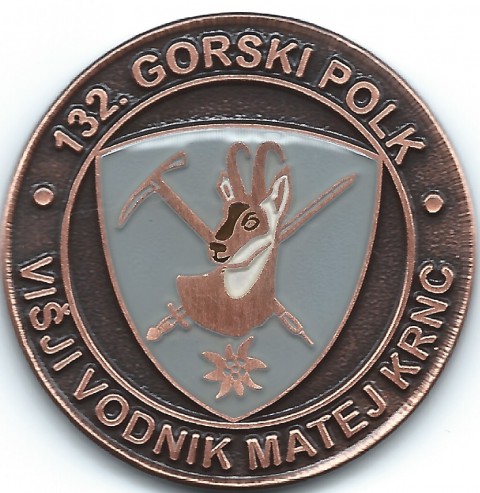 132. gorski polk, bronast, Matej Krnc