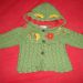 Next pletena podložena jopa 9-12 m., viš. 80 cm,   3 eur