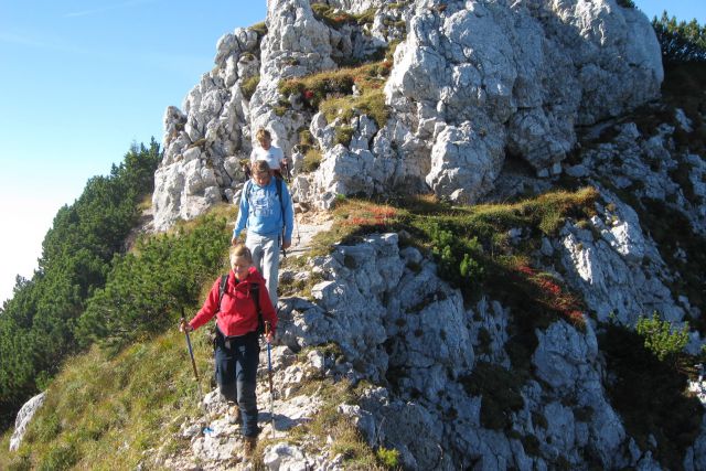 S Krvavca čez Ježa na pl. Koren,  2010 - foto