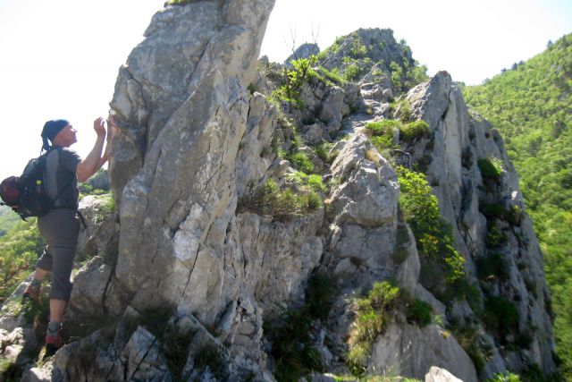 Comicijev greben v Glinščici  28.04.12 - foto