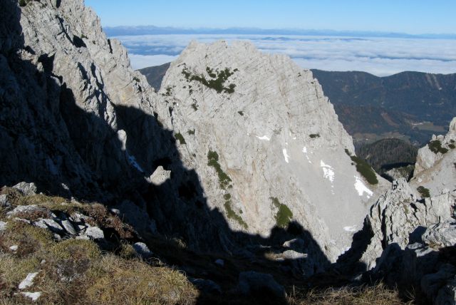 Vrtača - JV greben,  17.11.12 - foto