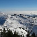 vrh ratitovca, koča in lubnik