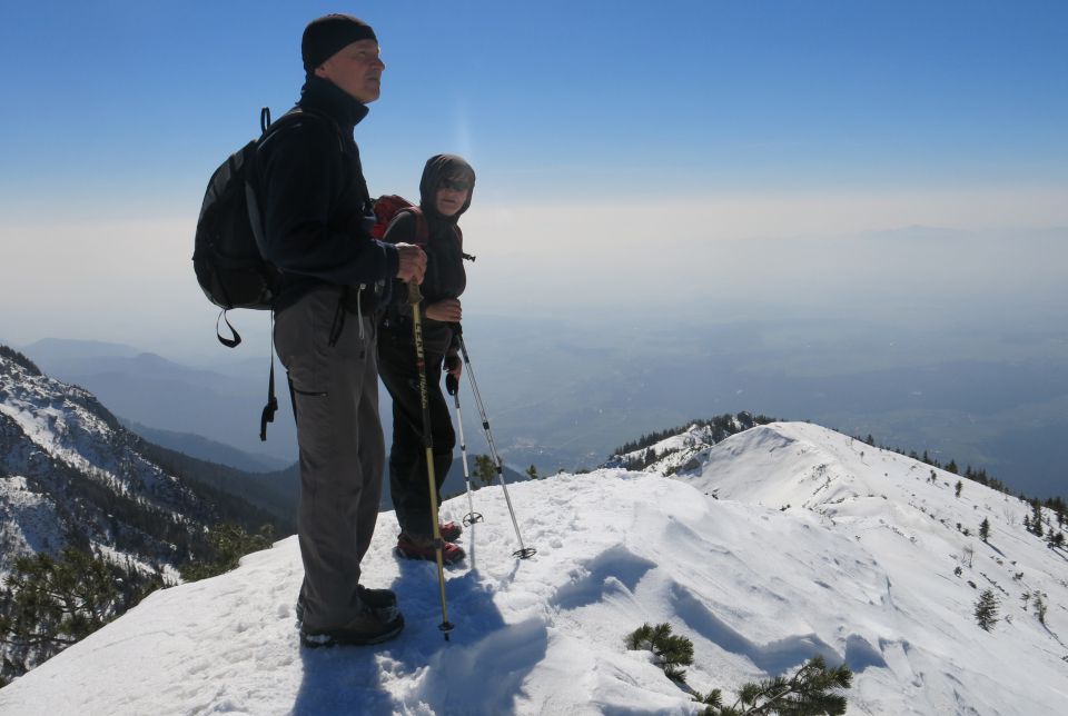 Kališče + Bašeljski vrh, 9.3.2014 - foto povečava