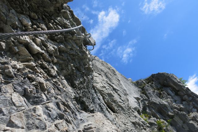 Ferata v Glinščici  10.04.2014 - foto