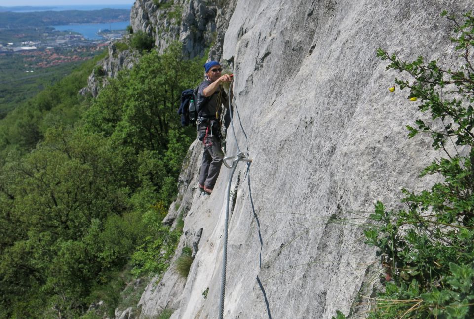 Ferata v Glinščici  10.04.2014 - foto povečava