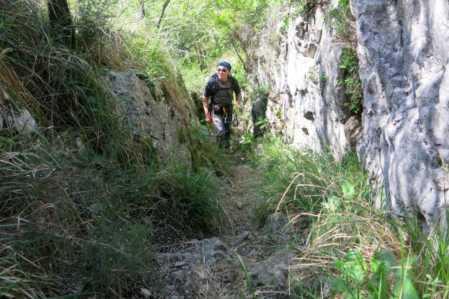 Ferata v Glinščici  10.04.2014 - foto