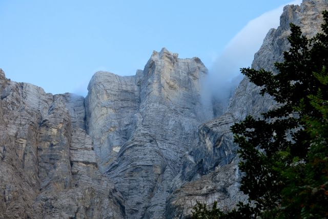 Bovški Gamsovec čez Luknjo,  24.09.2014 - foto