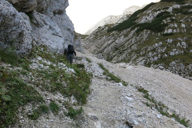 Bovški Gamsovec čez Luknjo,  24.09.2014 - foto