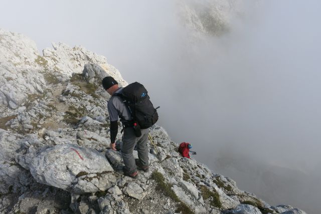 Bovški Gamsovec čez Luknjo,  24.09.2014 - foto