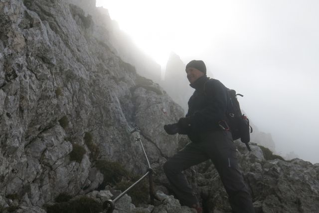 Bovški Gamsovec čez Luknjo,  24.09.2014 - foto