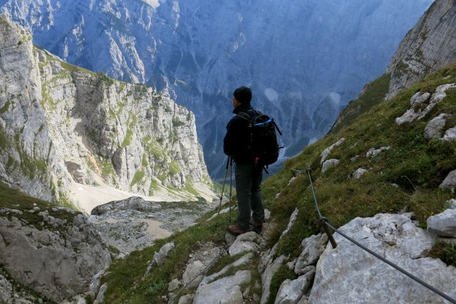 Bovški Gamsovec čez Luknjo,  24.09.2014 - foto